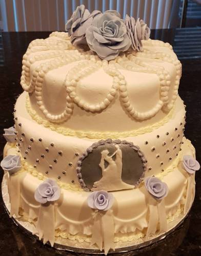 3 Tier Wedding Cake
