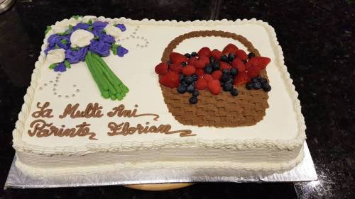 Basket with Berries