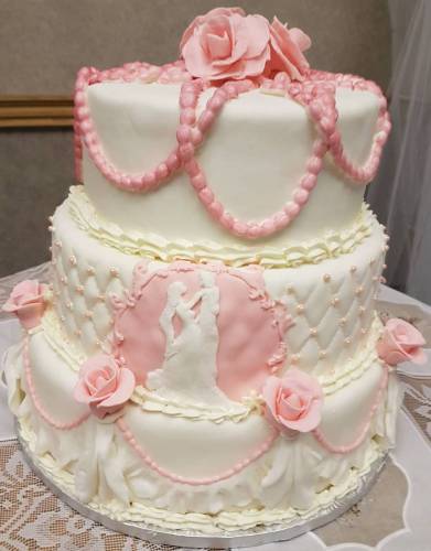 Wedding Pink Cake
